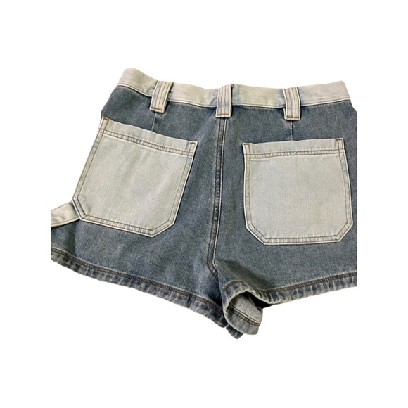 NWT PacSun color block Jean shorts - Picture 3 of 7
